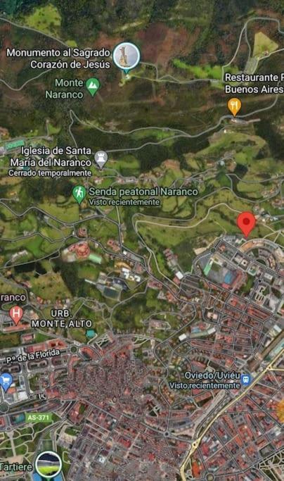 Atico Mirador Del Naranco, Parking Gratuito, Wifi, Zona Residencial Apartment Oviedo Ngoại thất bức ảnh